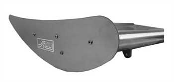 36" Dragster Wing With Nostalgia Spill Plates 05-026N