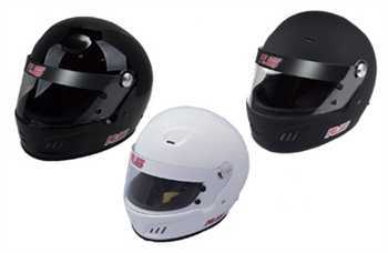 RJS Gloss White Pro Full Face Helmet  2020 SAH (Large)