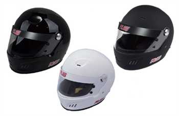 RJS Gloss Black Pro Full Face Helmet  2020 SAH (Medium)