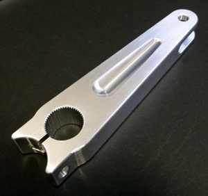 6" Torsion Bar Aluminum 48 Spline For 1-1/8 Diameter Bar
