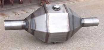 Fabricated 9" Ford Mild Steel Housing Bare With Housing Ends