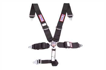 RJS Cam Lock Seat Belt, 2 Piece Shoulder All Wrap Or All Bolt-In
