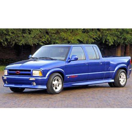 S10 Extended Cab 1/4 Side Window Kit 1982 - 2002 Lexan 1/8" Thick