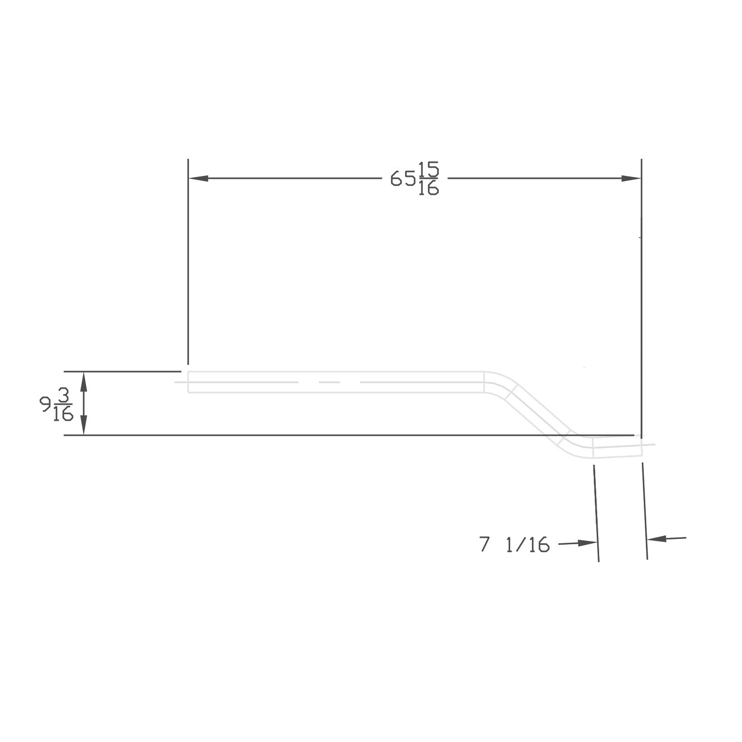 1961-1965 Ford Falcon Frame Rails Coil Spring