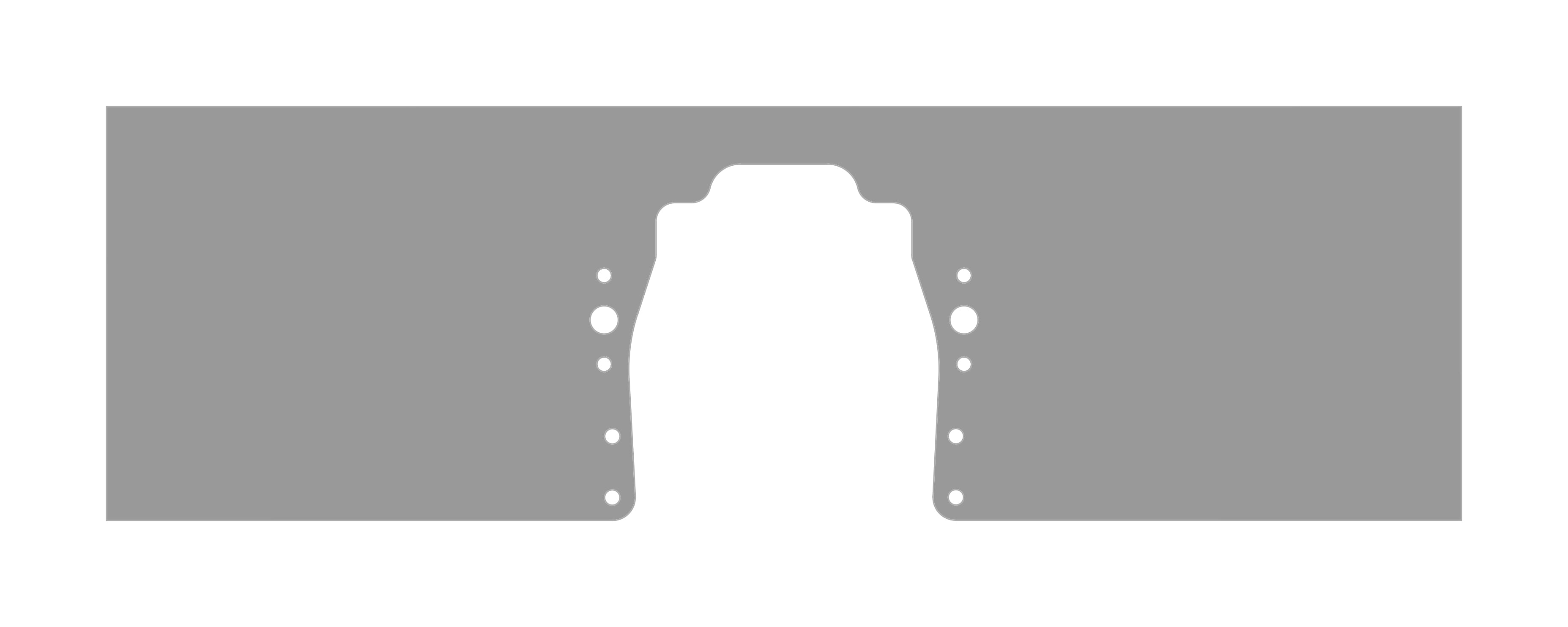 Small Block Chevy - Dropped Deck Front Motor Plate