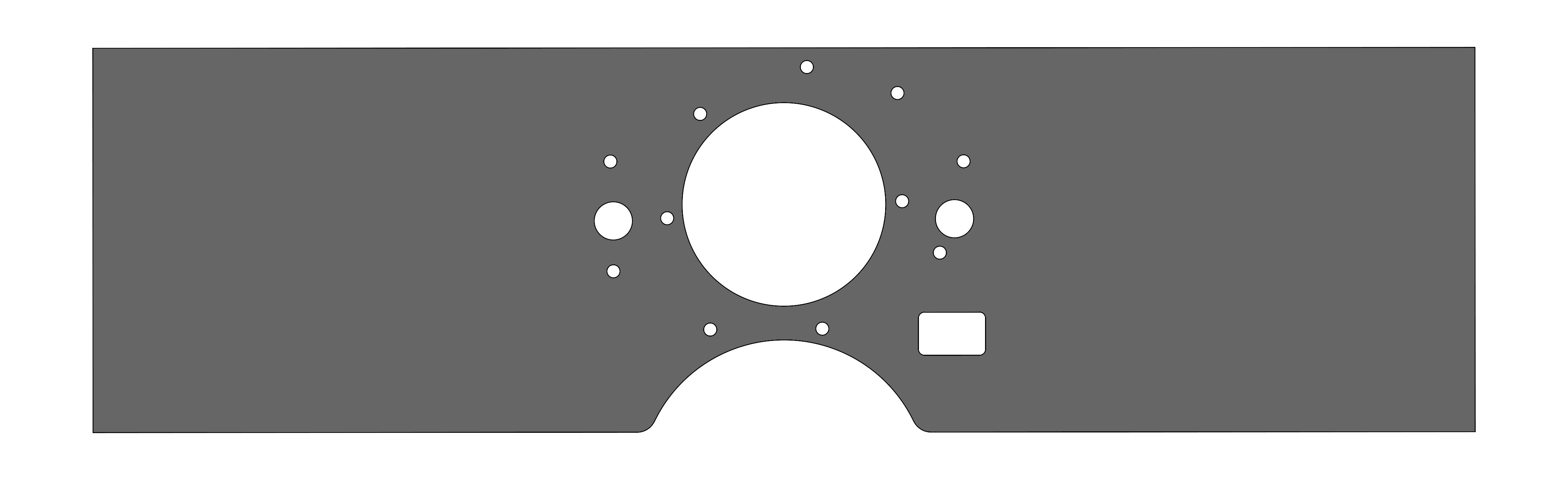 429-460 Ford with CSI Water Pump Front Motor Plate