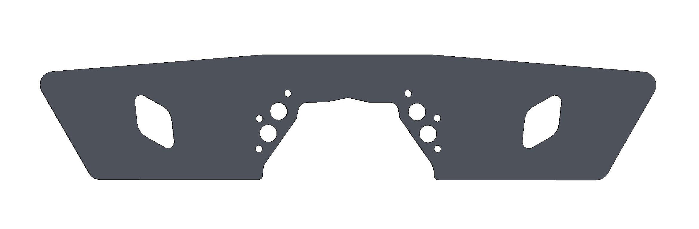 Big Block Mopar 383-426-440 Profiled Front Motor Plate