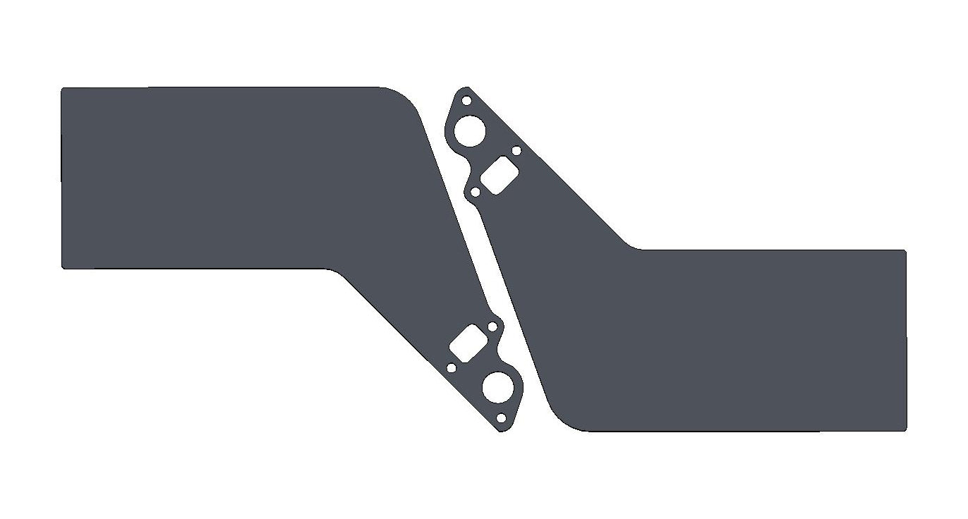 GM LS Series Front Motor Plate (2) Piece