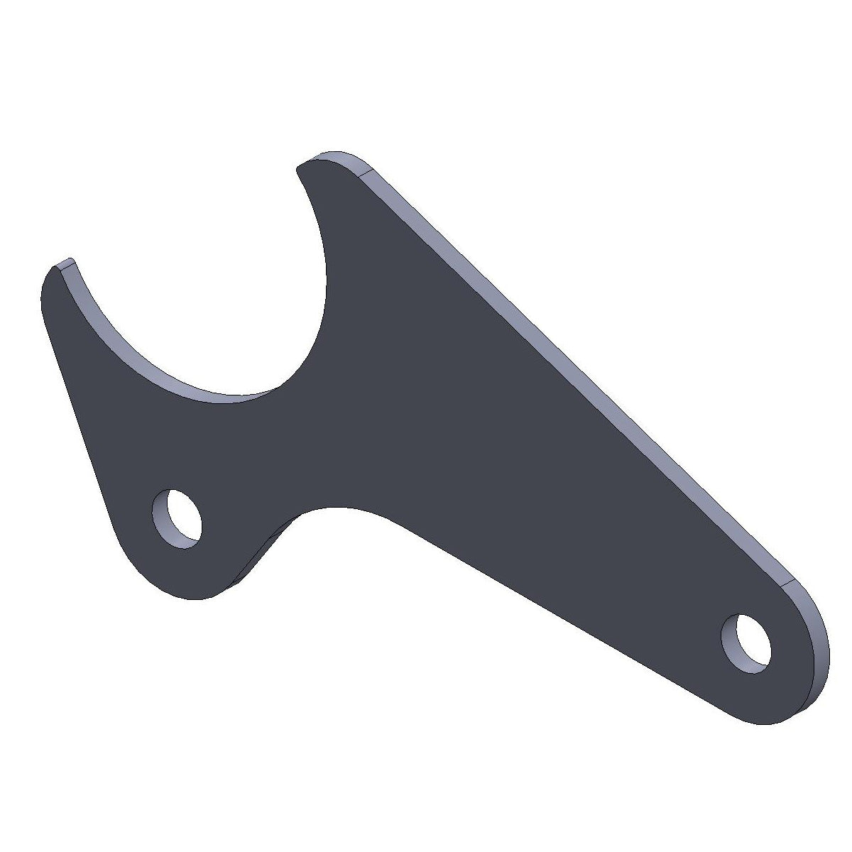 Ladder Bar Housing Bracket 3" Axle Tube