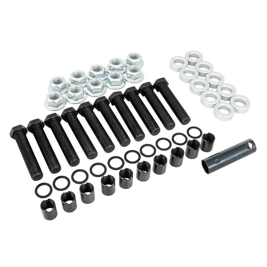 A1027-Strange 5/8"-18 x 3" Sleeve Style Stud Kit  Includes .875" Wide Sleeves, Nuts, &amp; .438" Thick Washers