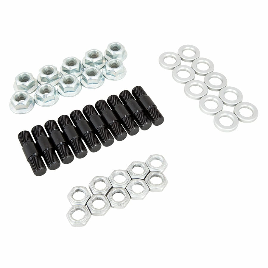 A1036-5/8" Stud Kit with .775" Wide Shank  Includes Lug Nuts &amp; .250" Thick Washers
