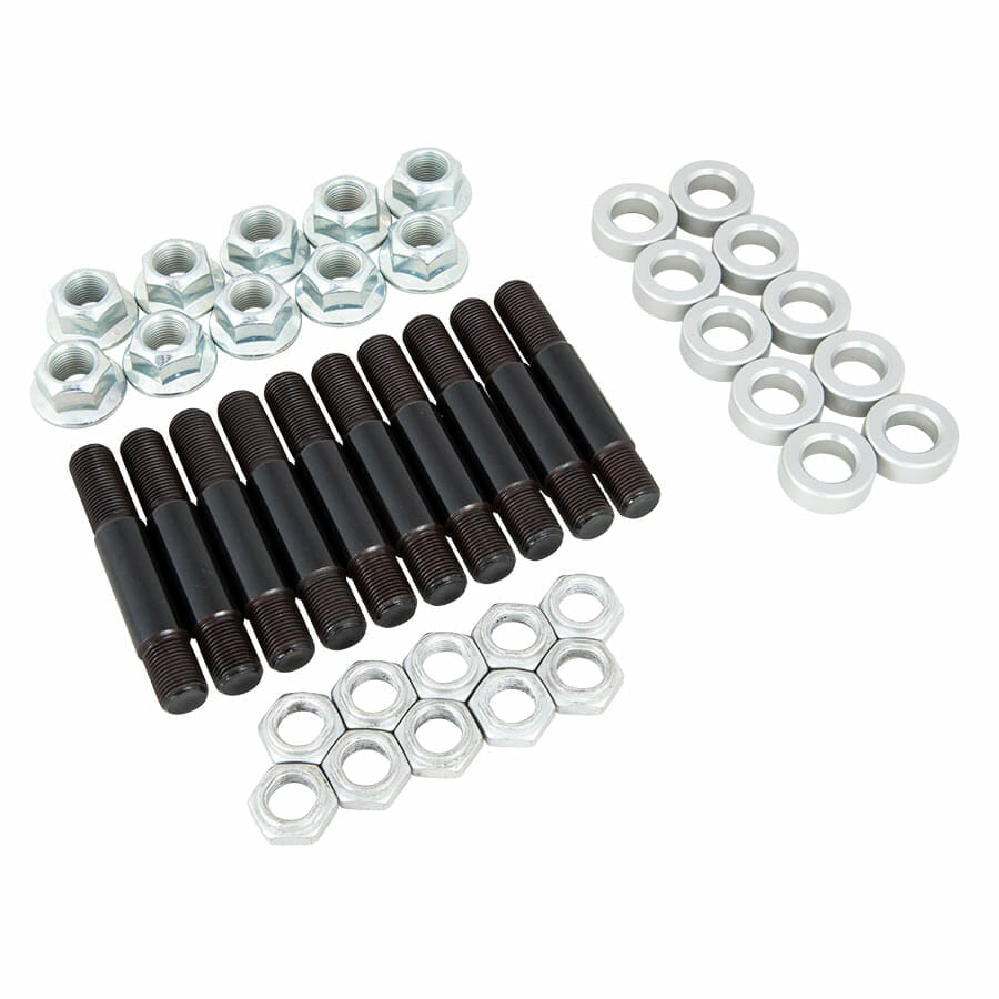 A1039-5/8" Stud Kit with 1.500" Wide Shank  Includes Lug Nuts &amp; .438" Thick Washers