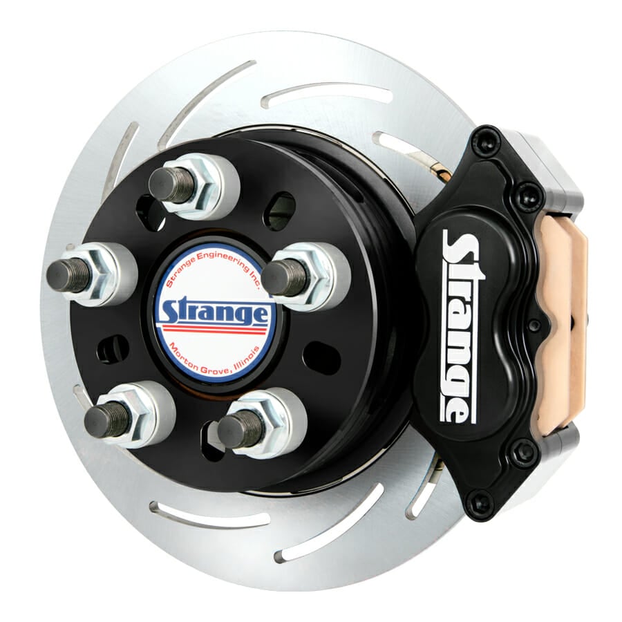 Pro II Stainless Steel Dynamic Drive Mount Rear Brake Kit | For 3.150″ Symmetrical Housing Ends | Pro Series 2S Rotors, 4 Piston Billet Evolution 4 Calipers | & DRM-35 Metallic Pads