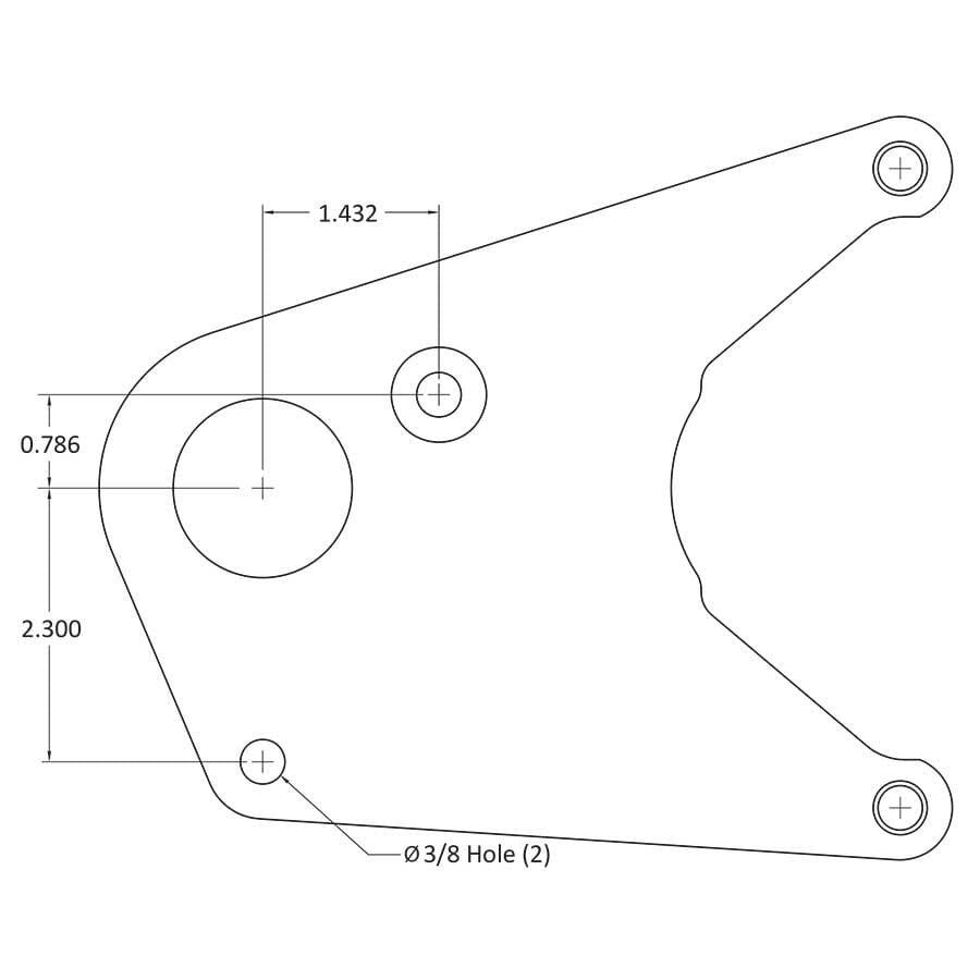 Strange Front Carbon Brake Kit | For AFCO, Menscer & Santhuff Struts | Using Spindle Mount Wheels