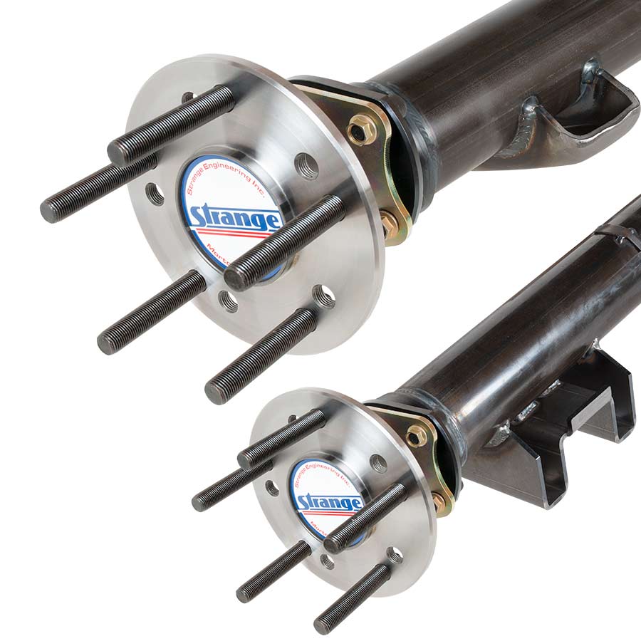 Strange 12 Bolt Rear End With Leaf Spring Mounts | Pro Race Axles and Lightweight Steel Spool