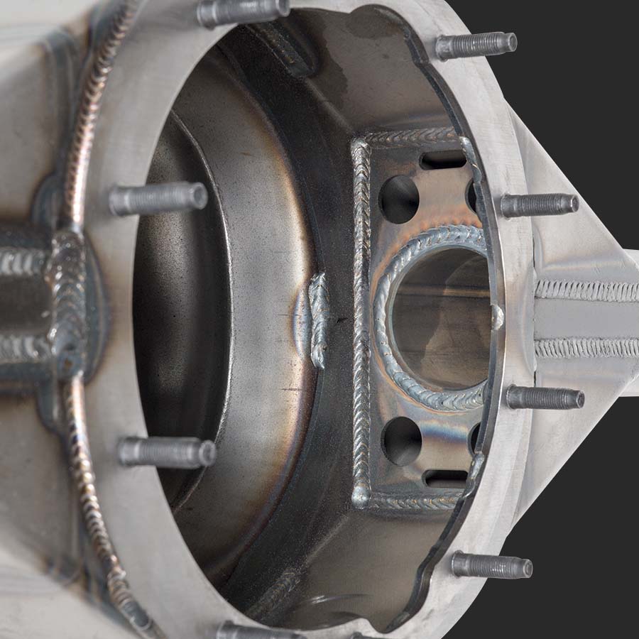 Strange HD 9″ Ford Housing  For Leaf Spring Applications  Includes Mounts, Ends, Fill, Drain, & Vent
