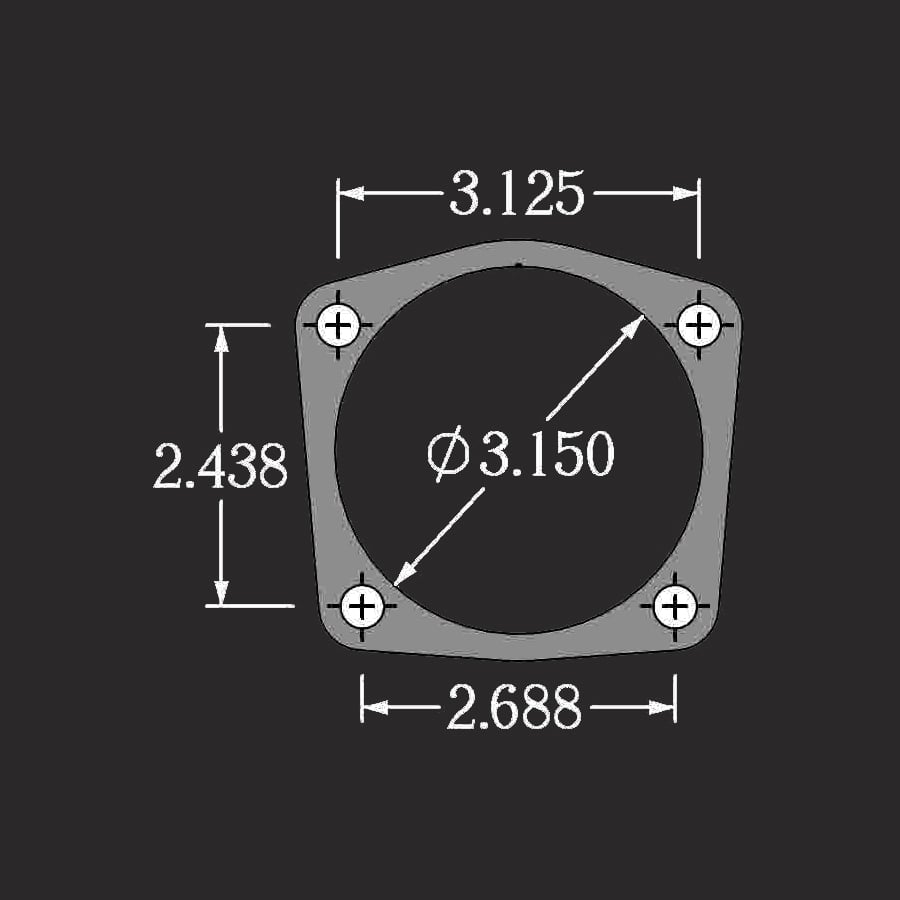 Housing Ends  Small GM – For 3.150″ Bearing