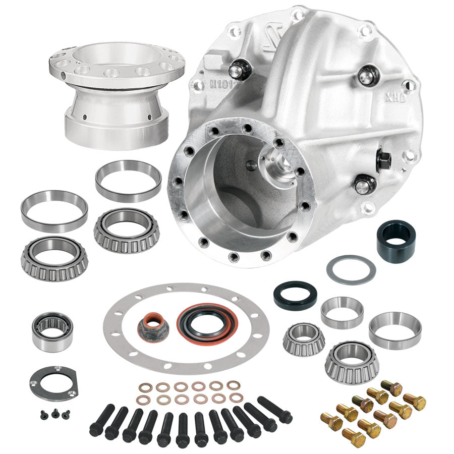 P3250ST-Strange Ultra Case and Support Package  3.250" Bore Case &amp; Tapered Bearing Support  With Installation Kit For 9" or 9 1/2" 28 Spline Pro Gears