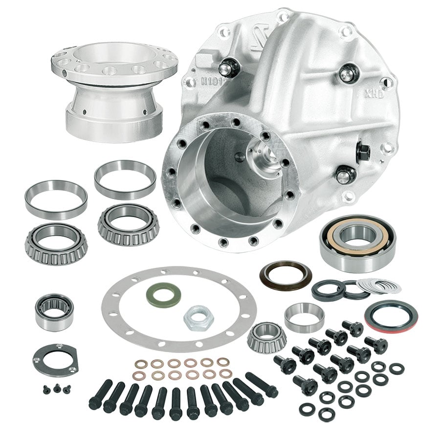P3812LCBHD-Strange Ultra Case and Support Package 3.812" Bore Case &amp; Taper / Ceramic Ball Bearing Support With Installation Kit For 9" or 9 1/2"