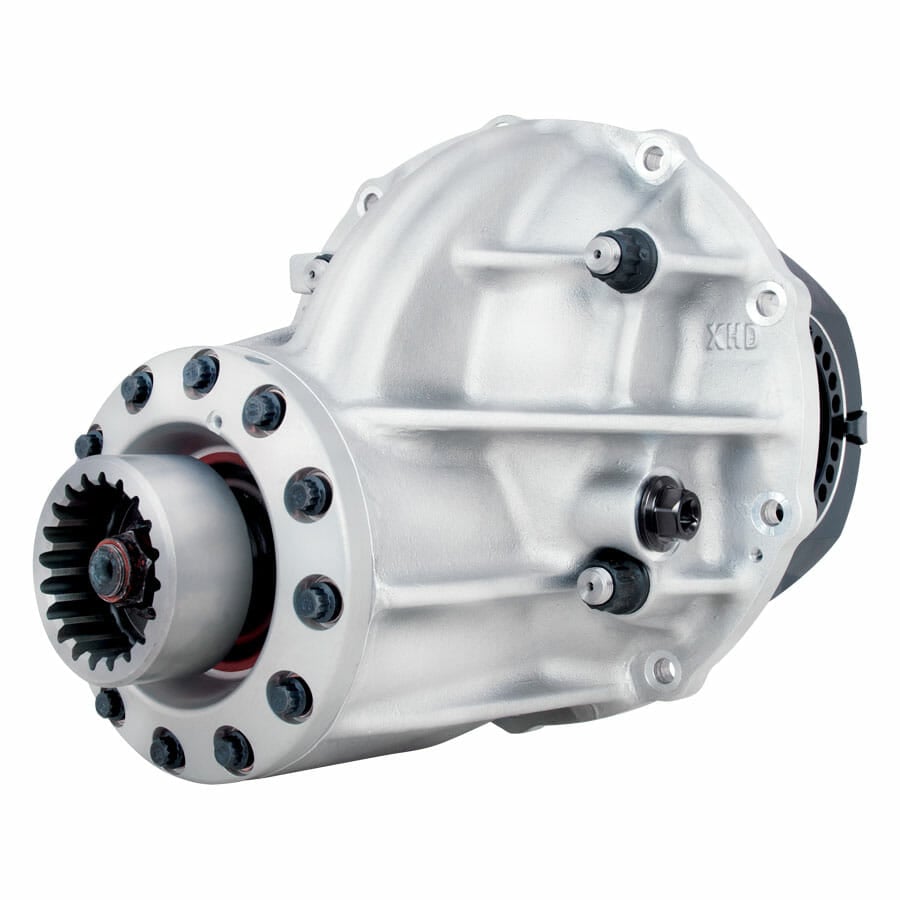 PRF220-10-Aluminum Ultra Case Assembly  HD 40 Spline Lightweight Steel Spool  10" Pro Gear &amp; Female Coupler