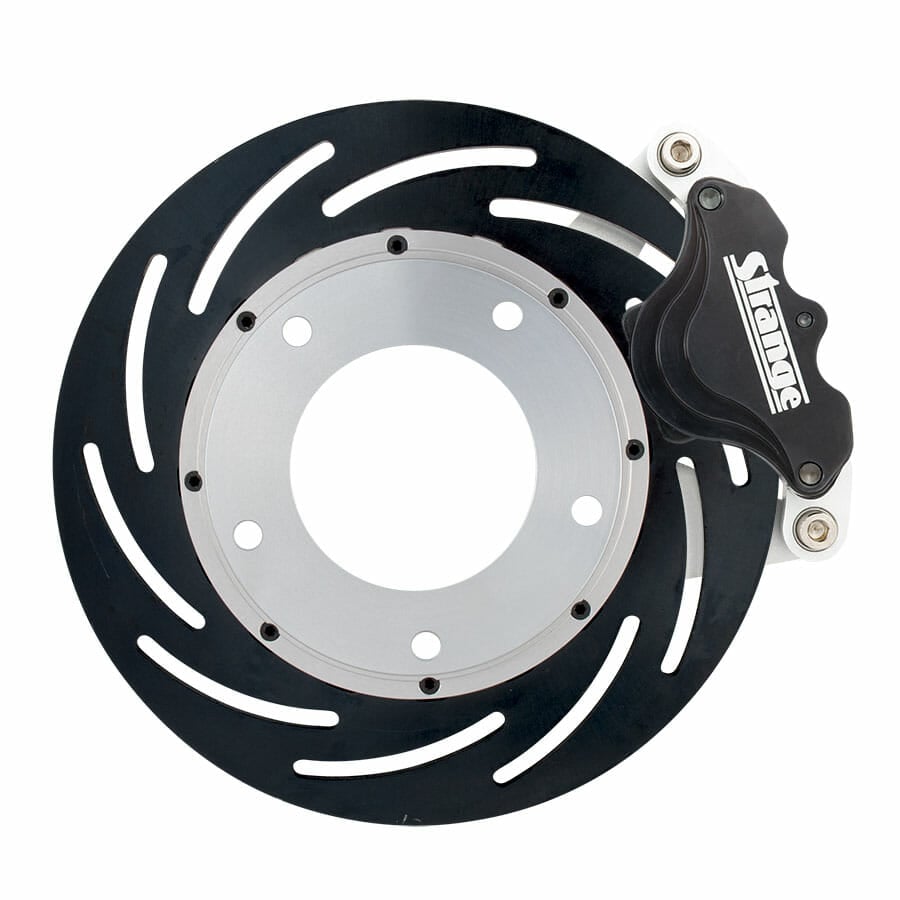 B4500WC2-Pro Series II Spindle Mount Brake Kit  For Santhuff Struts with Forged or Billet Wheels  Single Piston Calipers &amp; Two Piece Rotors
