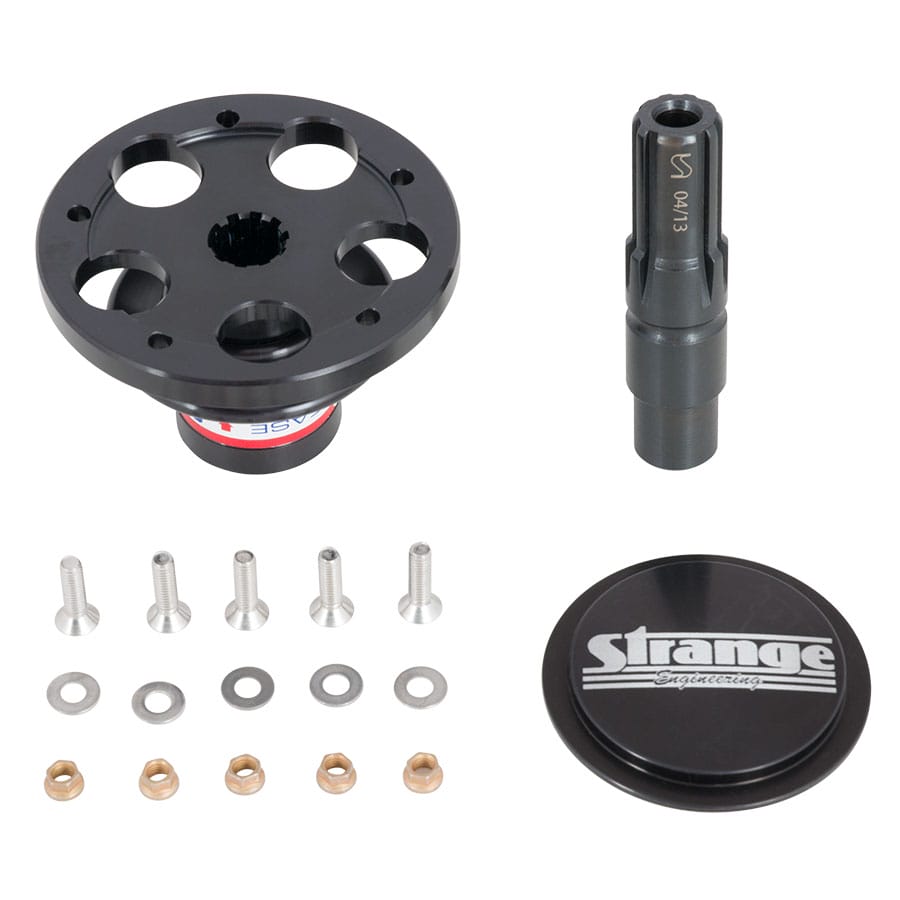 Steering Wheel Quick Release Hub | For Door Car With Five Bolt Hole Wheel | With Strange Horn Button