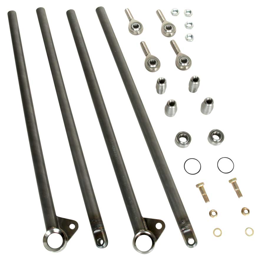 Strange Ultra Strut Package | Single Adjustable  Struts | With 11″ Four Piston Carbon Brake Kit