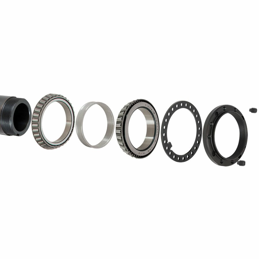 Strange Dragster Full Floater Housing Assembly | With 40 Spline Gun Drilled Floater Axles | Includes Stainless Steel Dynamic Drive Mount Brake Kit