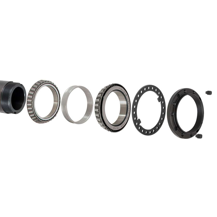 Strange Pro Mod Aluminum Housing | 16″, 17″, 18″, 19″, 20″, 21″, 22″, or 23″ Four Link Centers | Includes Stainless Steel Dynamic Drive Mount Brake Kit