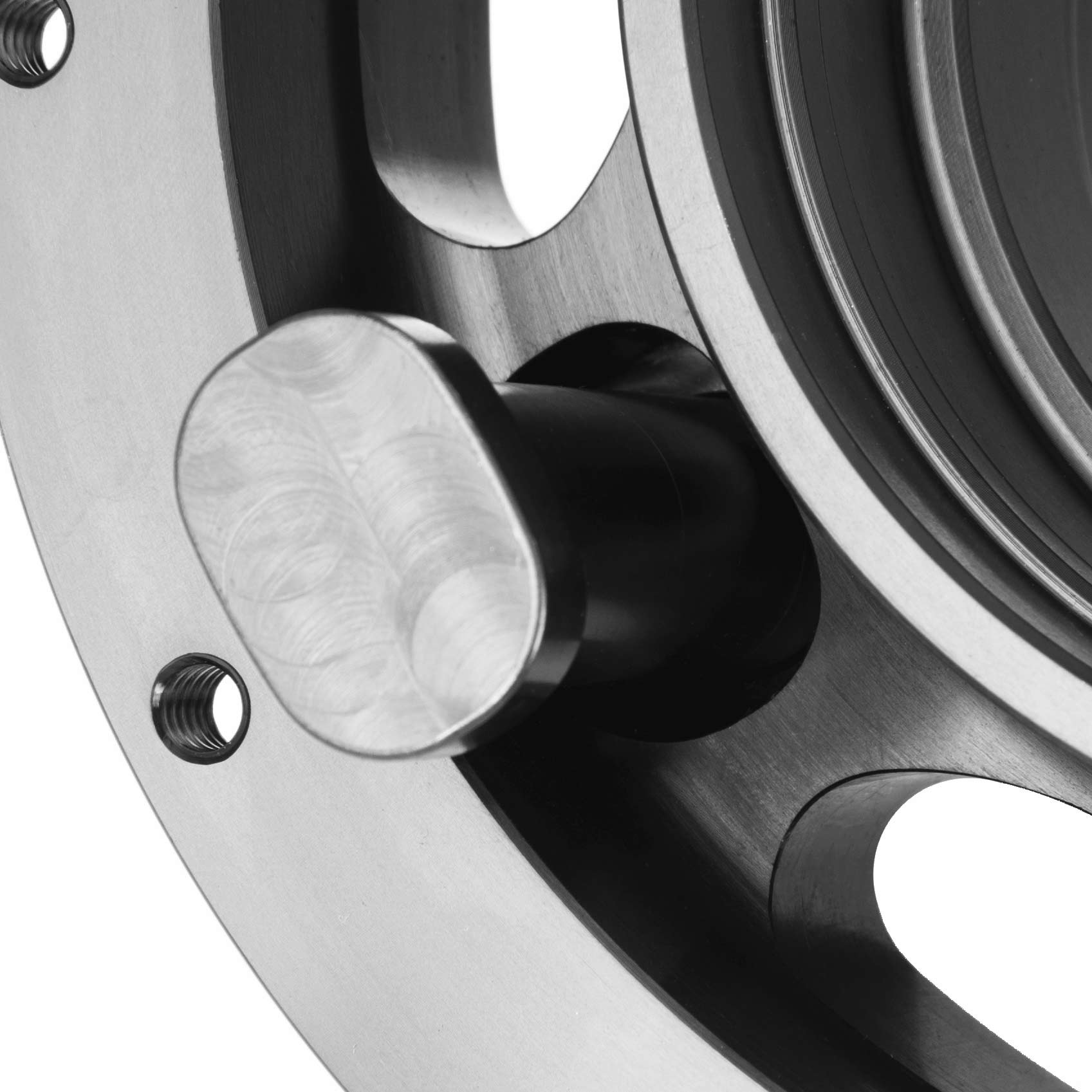 Strange Pro Mod Aluminum Housing | 16″, 17″, 18″, 19″, 20″, 21″, 22″, or 23″ Four Link Centers | Includes Stainless Steel Dynamic Drive Mount Brake Kit