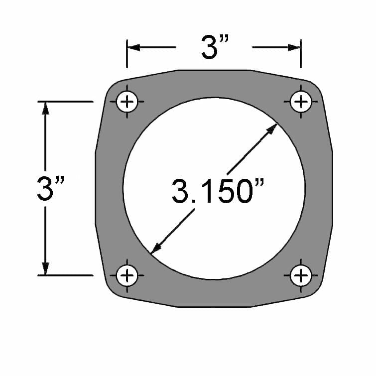 Strange Pro II Dual Rear Brake Kit | For 3.150″ Symmetrical Housing Ends | 2 Piece Rotors, 4 Piston Calipers & DRM-35 Metallic Pads