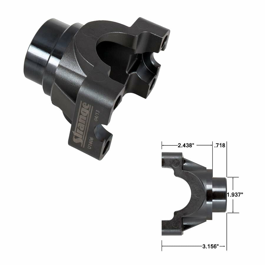 U1606-Strange Chrome Moly 1350 Series Yoke  Fits 1955-1964 Oldsmobile &amp; Pontiac