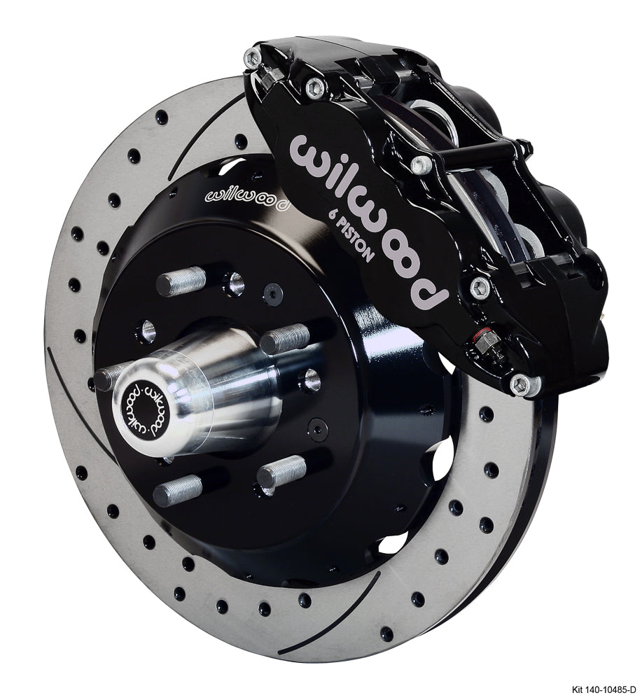 Wilwood Forged Narrow Superlite 6R Big Brake Front Brake Kit (Hub) 1970-1978 Chevrolet Camaro