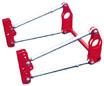 4-Link Kit 1" Diameter Bars - Brackets With Integral Shock Mount & Rod Ends