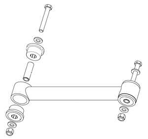 Lower Rear Control Arms Vega / Monza