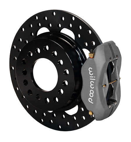 49-64 Olds Ends Rear Brake Kit With Drilled Rotors