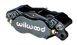 Wilwood Dynalite Forged 4 Piston Caliper - 1.75" Piston - 3/8" Thick  Rotor