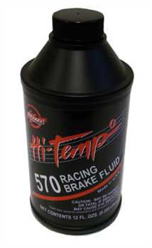 Wilwood Hi-Temp Brake Fluid #570 12 OZ.  (24 UNIT CASE)