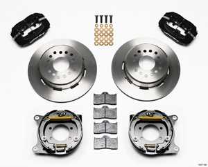 Wilwood Brake Kit Rear- Big Brake- Mustang 1987-1993 5 Lug 12.9 RT