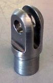 Tube Clevis - Weld On 3/4 x .058" wall tubing, 3/16" slot, 5/16" hole