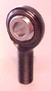 Male Rod End 3/4" With 5/8" Hole Left Hand Chrome Moly 2 Piece