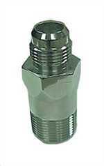 #16AN Male To1" NPT Male Fitting -Polished