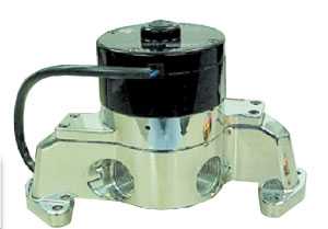 Meziere WP173U Small Block Ford Electric Water Pump - Polished