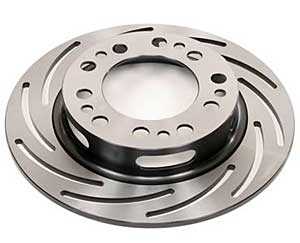 Strange Rotor 11 1/4" Heavy Duty #B-2792 Slotted Right Brake