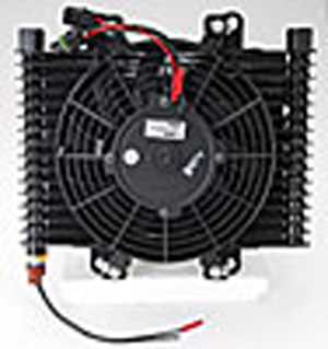 B&M Trans Cooler System Large With Fan