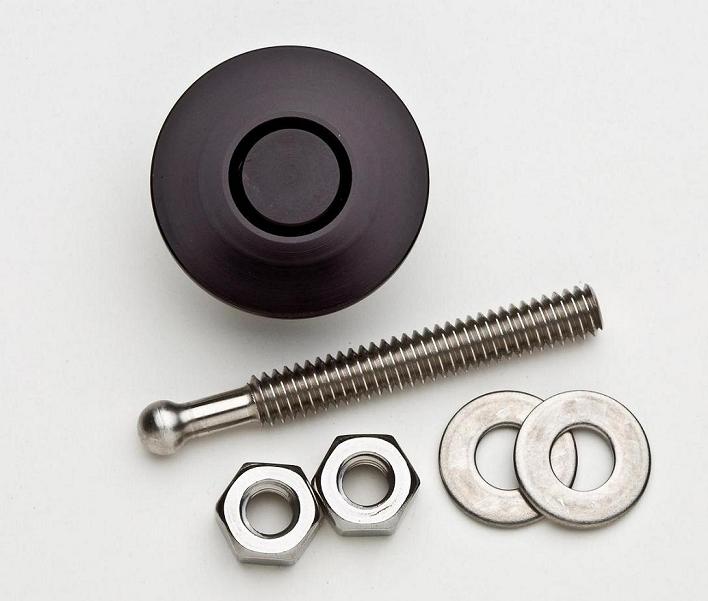 1-1/4"  Twist Lock Black QUIK Latch Button