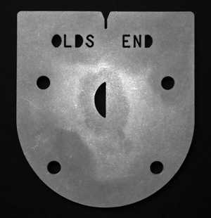 Olds End Rear Housing Locator Plate