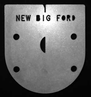 New Big Ford End Rear Housing Locator Plate
