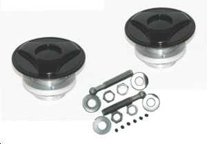 Quik-Latch GT Style Twist Button Black