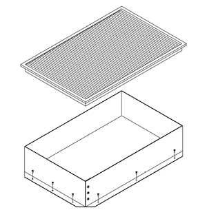 Scoop Air tray Filter Assembly Kit